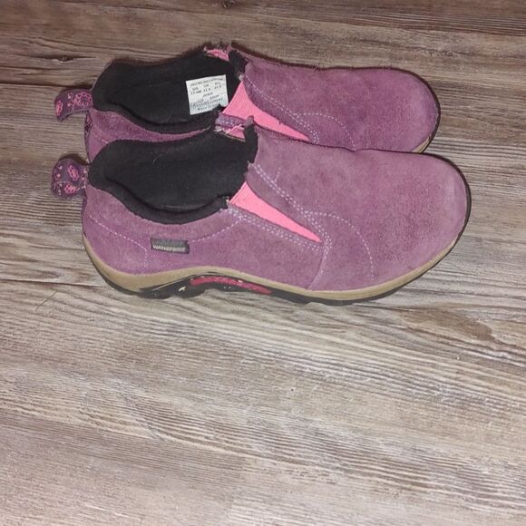 Kids Merrell Jungle Moc frosty waterproof boot shoes  Sz 13.5 - Picture 6 of 8